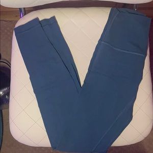 LULULEMON LEGGINGS! Super cute light blue color!